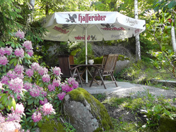 Sitzecke im Garten